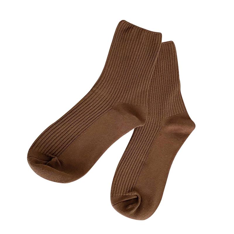 

Повседневные носки однотонные носки зимние средние носки-трубы