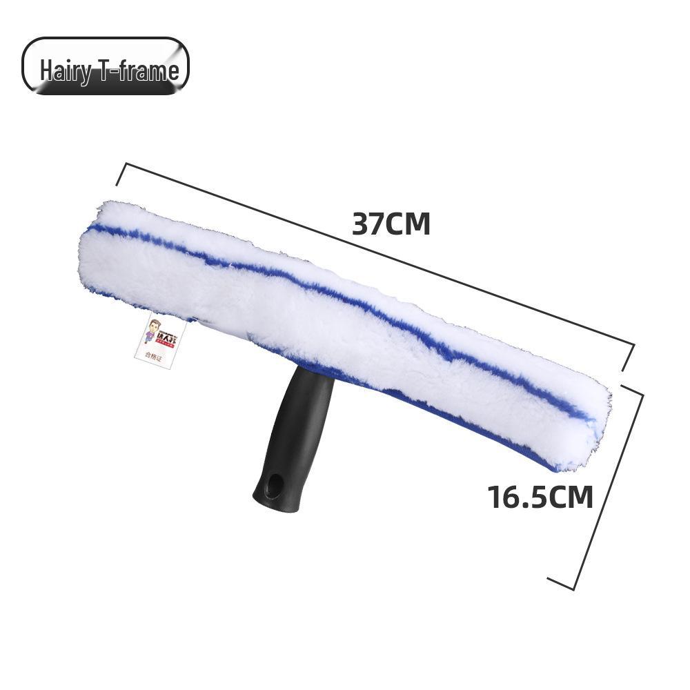 Telescopic Glass Cleaning Squeegee - Professional High-Rise Window Cleaner