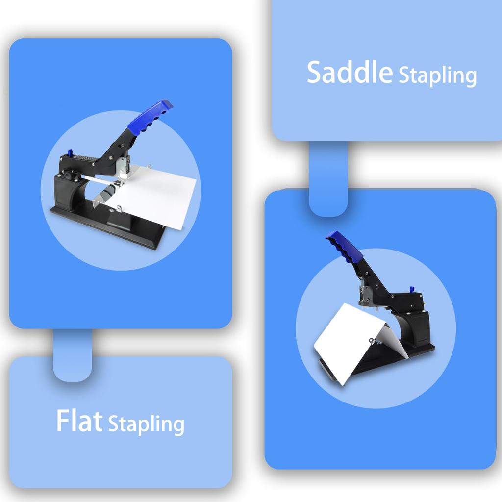 RAYSOONER Large Manual Holds Up To 70 for and Business Use SH-03 Stapler, Stapler, Sheets, School, Office, Home,