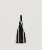 Talli Low Stripe Tote Bag_Black