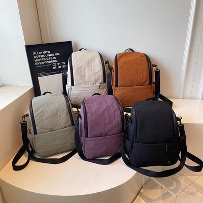 New Backpack Versatile Large-capacity Travel Bag Lightweight Waterproof Nylon Bag Casual Backpack Tide