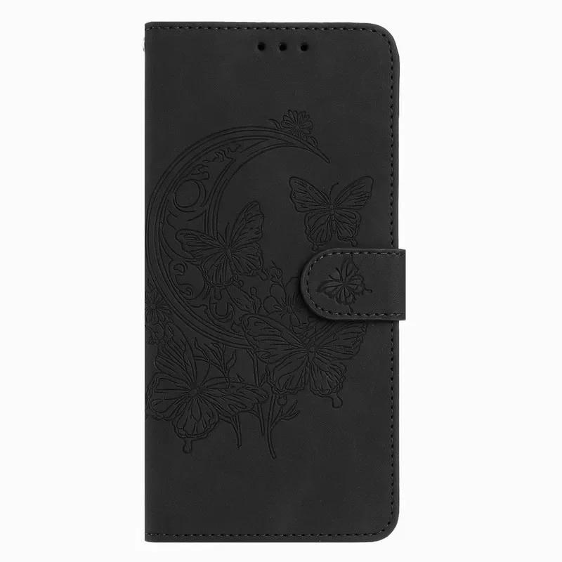 

Moon Butterfly Phone Cases For Samsung Galaxy A42 A40 A41 A50 A50S A51 A52 A52S A53 A54 A55 A56 A70 A71 A72 5G Wallet Cover #PMB For Galaxy A40