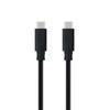NANO CABLE USB 3.1 Type-c Cable Nanocable 10.01.4101-l150/ Usb Type-c Male - Usb Type-c Male/ 1.5m/ Black