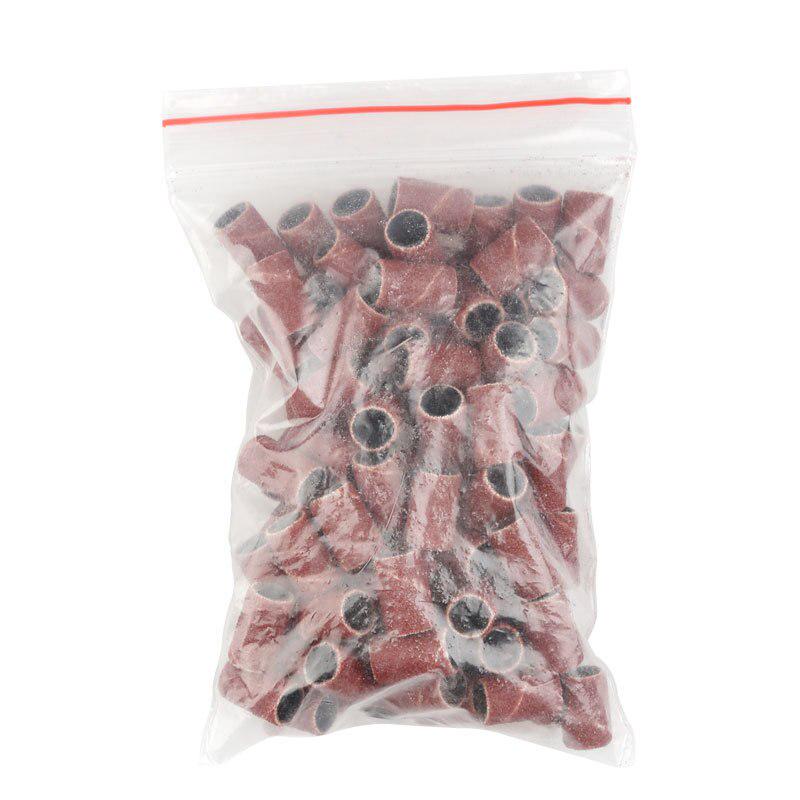 100PCS 80'' 120'' 180" Nail Art Sanding Band File for Electric Nail Drill Manicure Machine