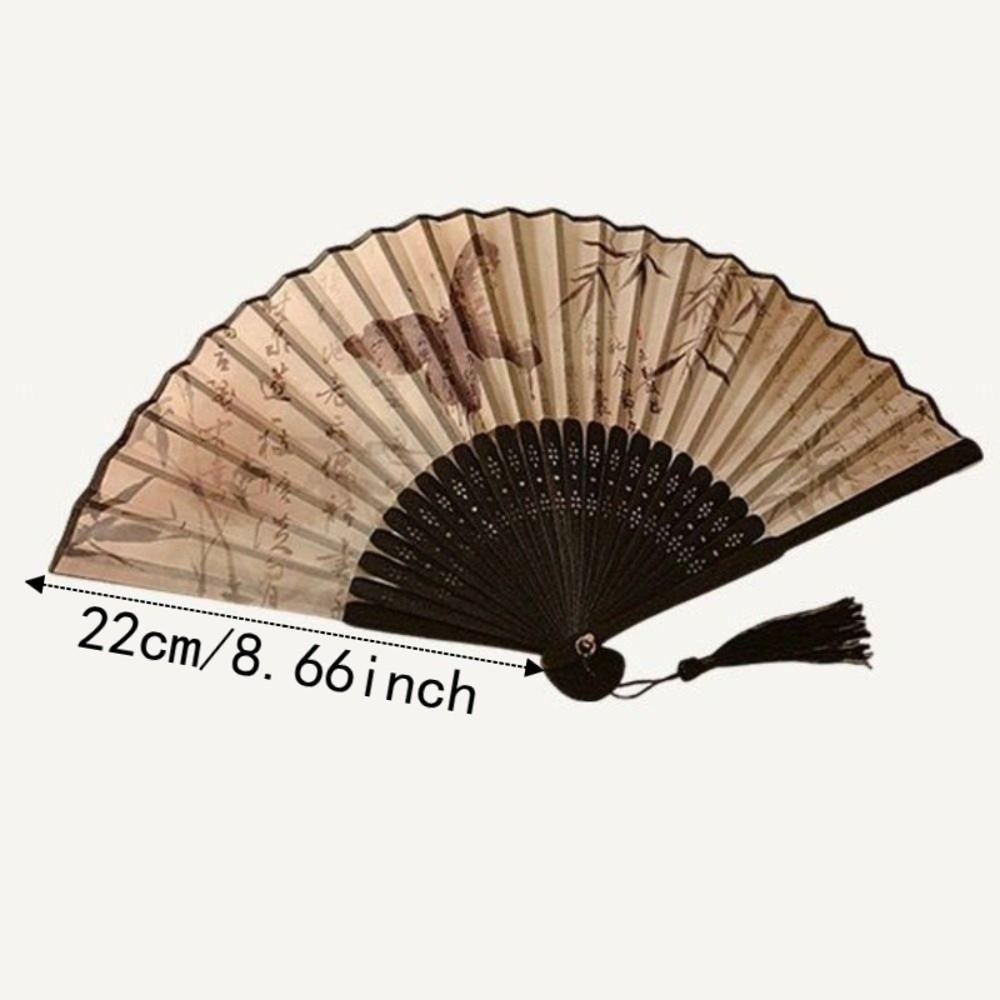 Butterfly Retro Handheld Fan Chinese Style Dance Fan Unisex Decorative Hand Fan Wedding