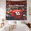 Liverpool Custom Your Name Wall Decor Tapestry Art For Pet Memorial Birthdaywedding Party Backdrop Family Gift