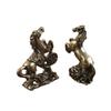 Brass Horse Ornament: Pure Copper Tea Pet for Desktop - Zodiac Horse Sign of Success