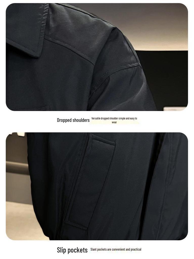 Men's Casual Winter Short Down Jacket - Warm, Trendy, and Versatile Outerwear