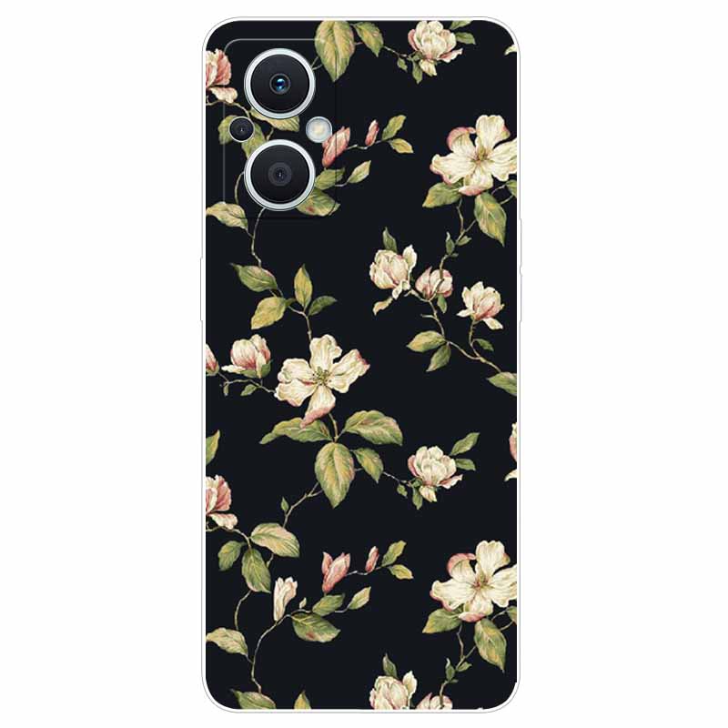 Soft Case for Reno8 Lite Cover Print TPU Silicone Clear Funda Cases for OPPO Reno 8 Lite 5G Case Reno8Lite Slim Landscape Cat