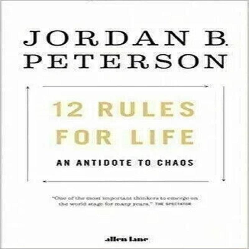 12 Rules For Life An Antidote To Chaos English Paperback