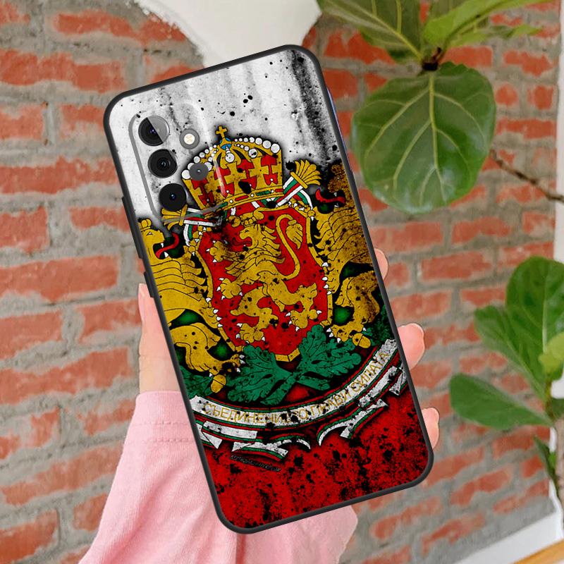 Bulgaria Flag Cover For Samsung Galaxy A55 A35 A25 A15 A52 A32 A12 A14 A34 A54 A51 A71 A13 A33 A53 Case