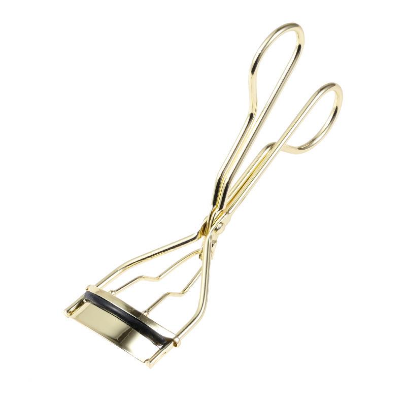 Stainless Steel Wide-Angle Eyelash Curler for Natural Curl - Beginner's Portable Hot Seller