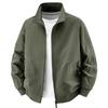 Men's Cross-Border Business Casual Windproof Stand-Up Collar Loose Jacket for Spring and Autumn
