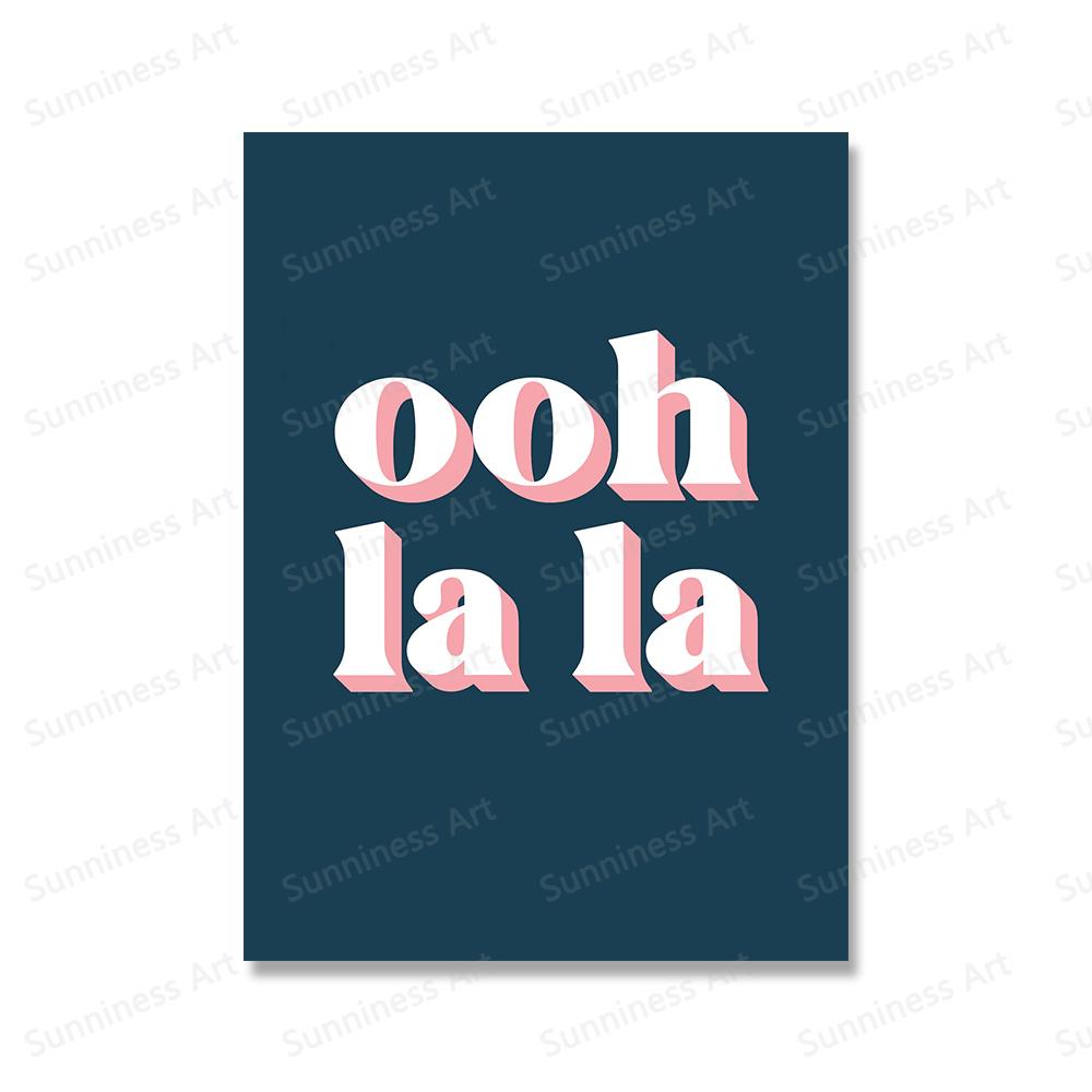 Minimalistisk Fargerik Motiverende Sitater Kunstmaleri Plakat Kun Gode Vibber Veggkunst Lerretstrykk Moderne Stue Hjemmeinnredning