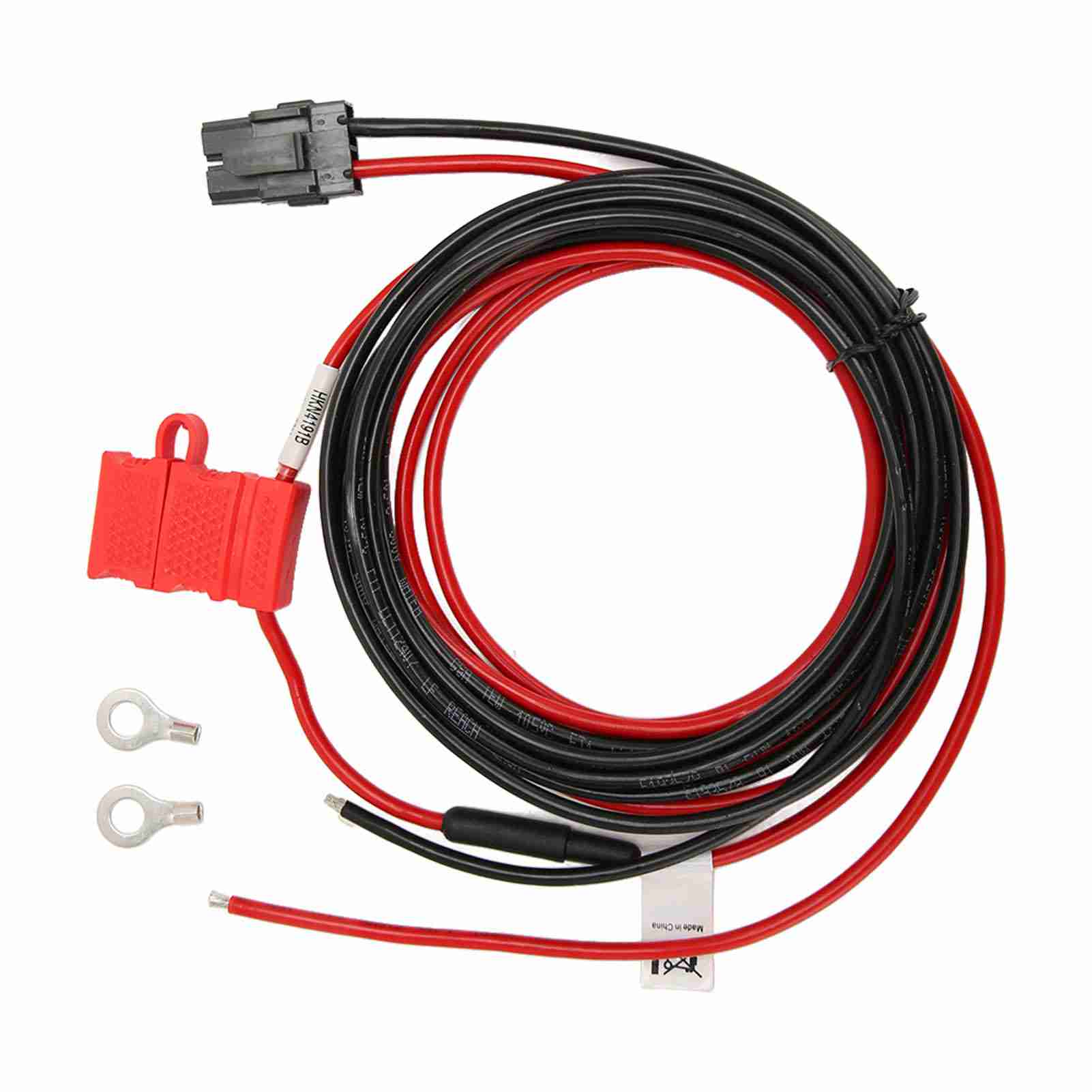 

RKN4152A Кабель питания для радио 15A Предохранитель Прочный кабель питания для рации с контактной пластиной для гудка для