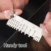 [Stainless Steel Wire Gauge Tool] Stainless Steel Welding Thickness Gauge- Wire Gauge Measurement Tool, Standard Dual-Sided Round Wire Cable