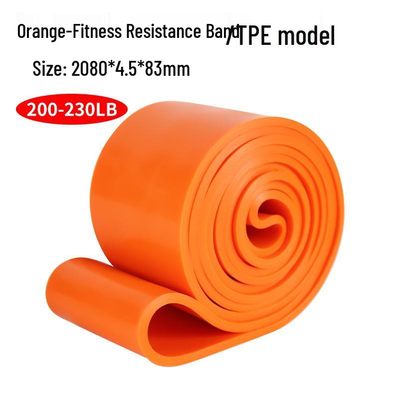 Prémiový TPE latexový elastický odporový pás pro jógu a fitness - ideální pro ramena, záda a boky