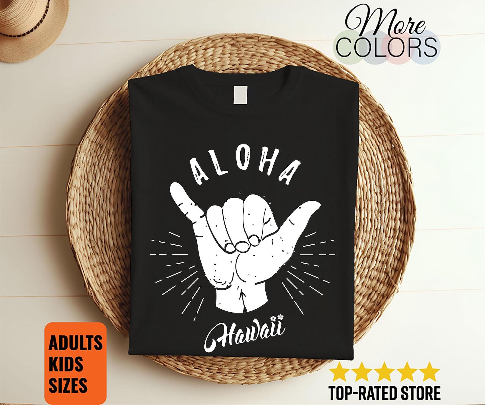 Hawaii Hawaiian Native Beach Aloha Summer Gifts Vacation Souvenir T-Shirt, Surf Surfing Tees, Islands Maui Oahu Kauai Island Shirts, 110