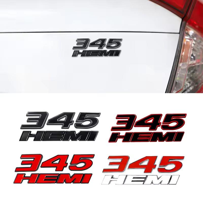 3D Metall 345 392 HEMI Emblem Dekor Aufkleber Für D-odg-e Ram 1500 C-aliber Nitro C-aravan A-venger Dart C-hallenger Zubehör