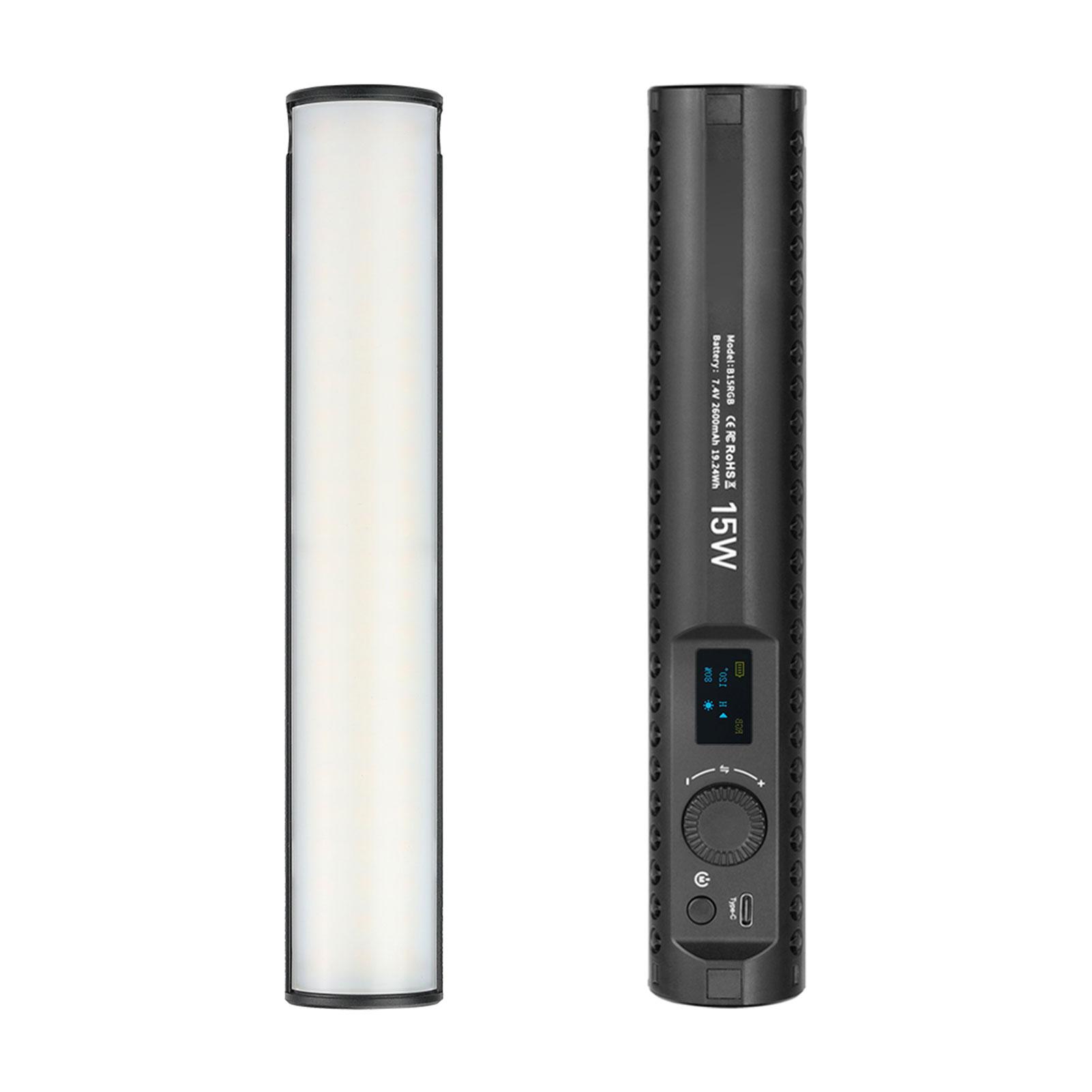 

VLOGLITE B15RGB LED Photography Light RGB Full Color Video Light Portable Handheld Fill Light with 20 Scene Effects