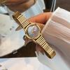 Oval Steel Belt Fashionable Exquisite High Sense Waterproof Quartz Watch, Versatile Student Watch High Value Watch Women