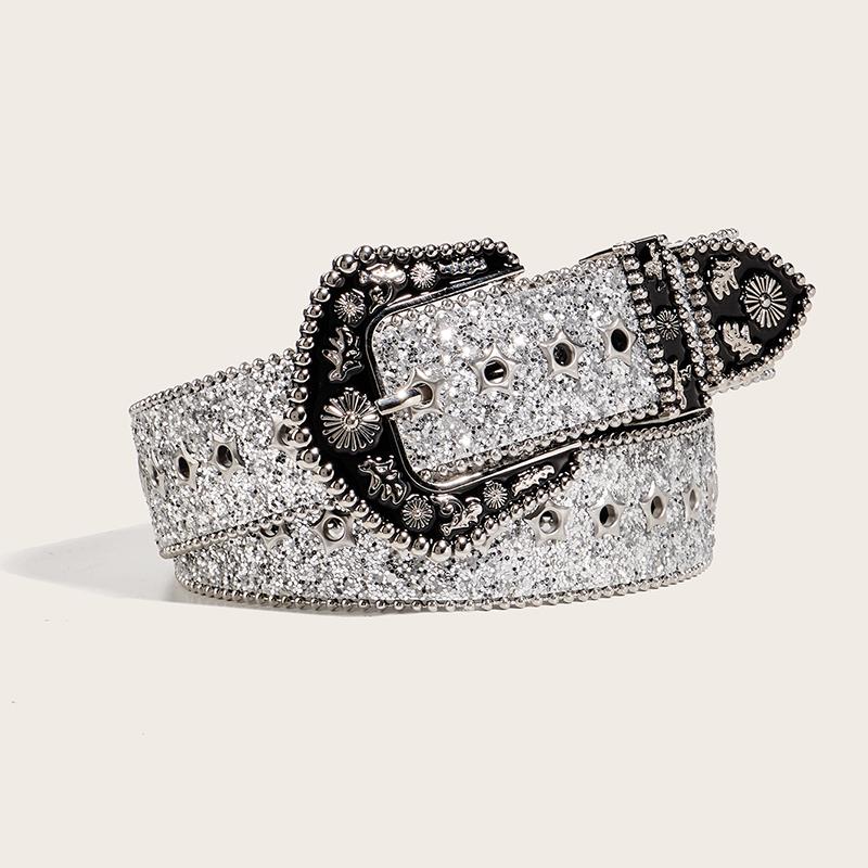 

Личность Готические ремни для женщин и девочек Ремни из искусственной кожи Ретро Вестерн Ковбойские джинсы Юбка Декор Пояс серебряный