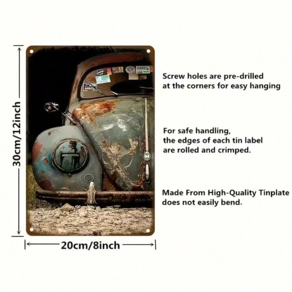 Retro Metal Tin Sign Wall Art Poster