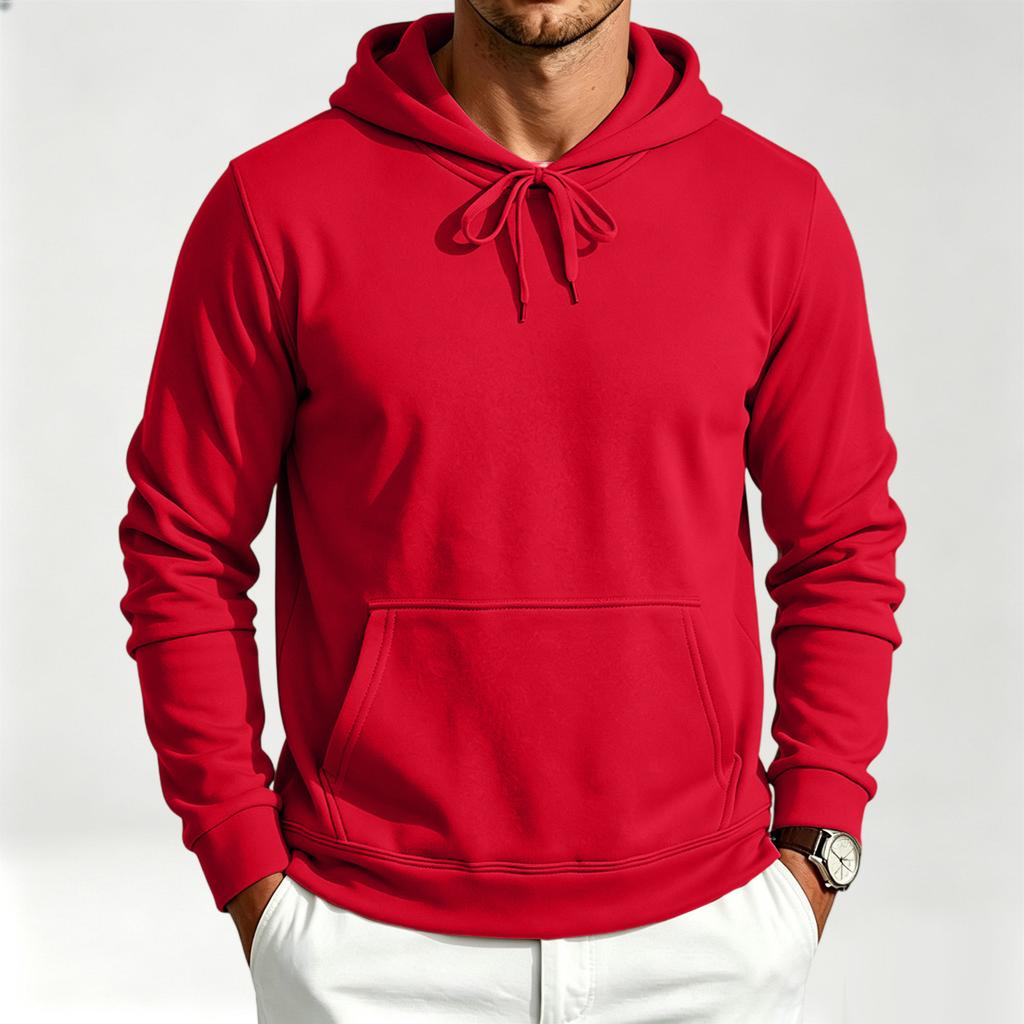 Herren Kapuzenpullover Langarm Lässiger Pullover Sweatshirt für den Alltag