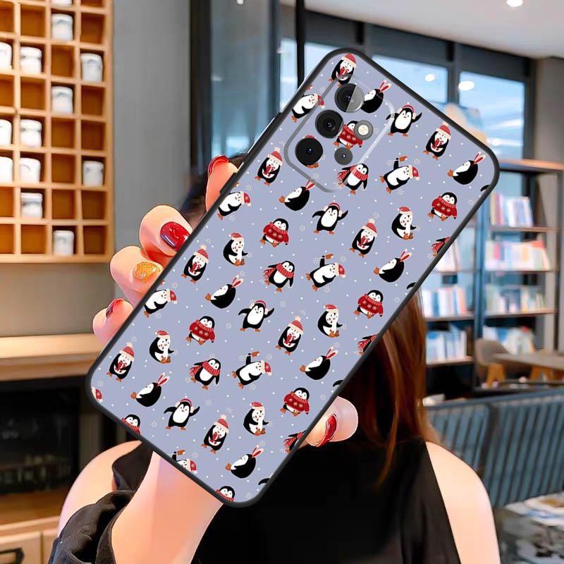 Cute Penguin Case For Samsung Galaxy A14 A34 A54 A52S A12 A22 A32 A52 A72 A13 A33 A53 A73 A31 A51 A71