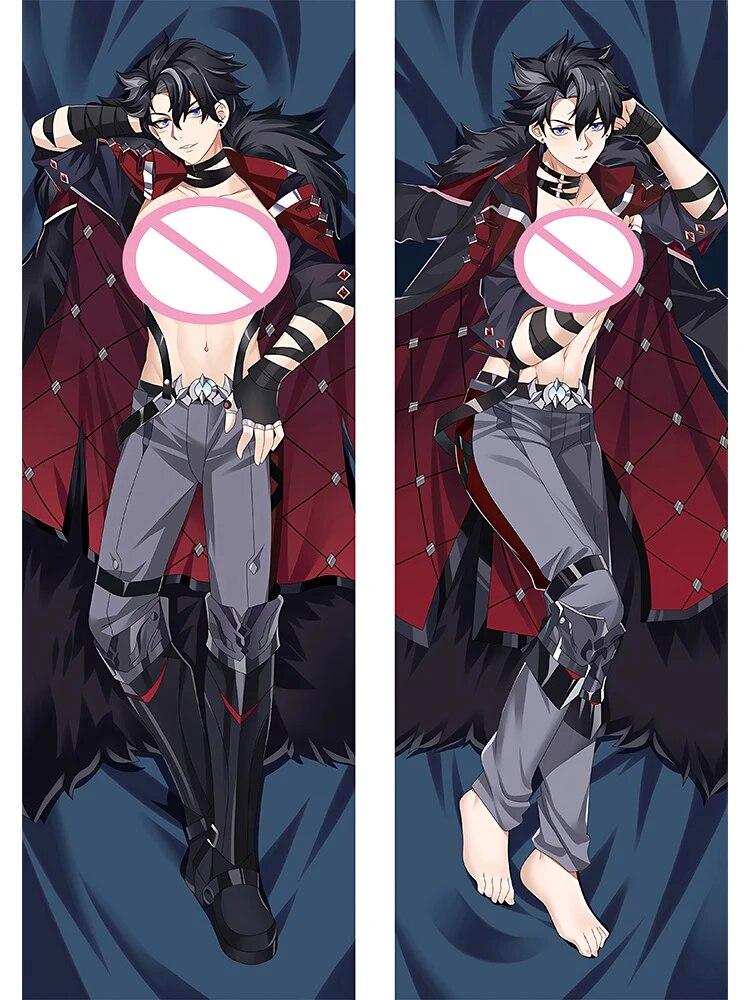 Genshin Impact Wriothesley Anime Otaku Dakimakura Body Pillowcase Sexy Double Sided Printed Uncensorship Cushion Case