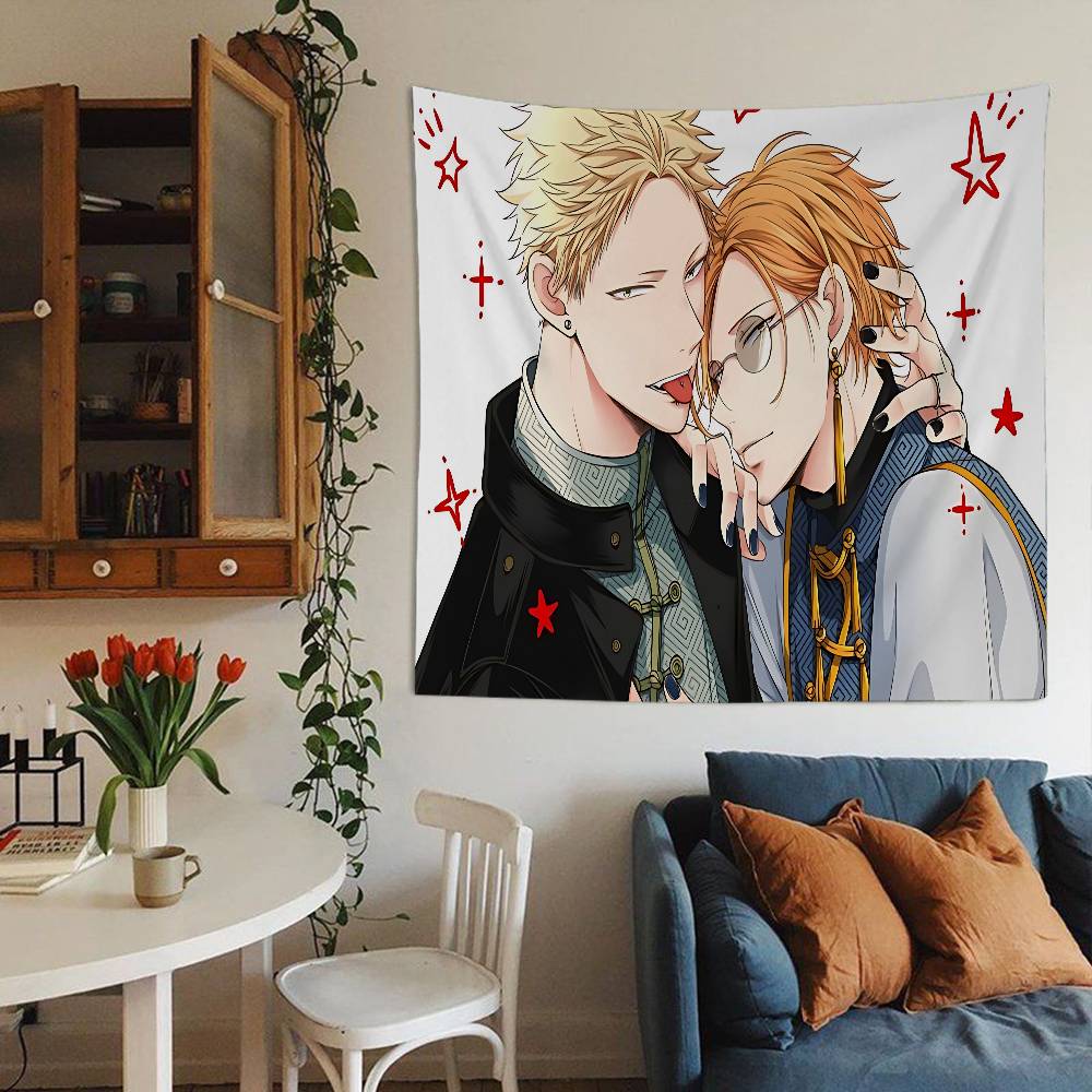 Japanses Cartoon Given Cartoon Tapestry Art Science Fiction Room Home Decor Wall Hanging Home Decor