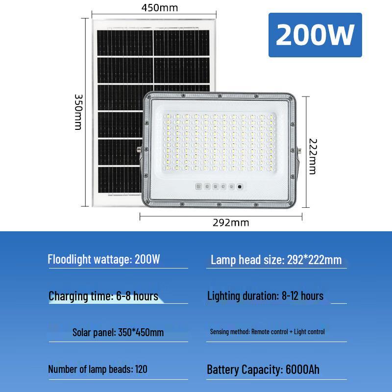 Nu Feng 200W Outdoor Solar Floodlight
