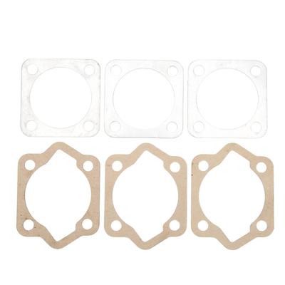 6pcs Cylinder Head Base Gasket Kit Aluminum Paper for 2 Stroke 66cc 80cc Motorized Bicycle