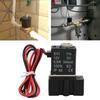 Fast Response Plastic Electric Solenoid Valve 12V DC 2 Position 2 Way Air Water OilG18