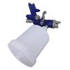 HVLP Spray Gun Kit with 1.4mm Nozzle Needle Cap 600cc Capacity Cup Paint Sprayer Tool for Automotive Furniture Wall