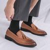 Men's loafers Fashionable and classic design styles wedding Outdoor leisure business party office gentleman's leather shoes