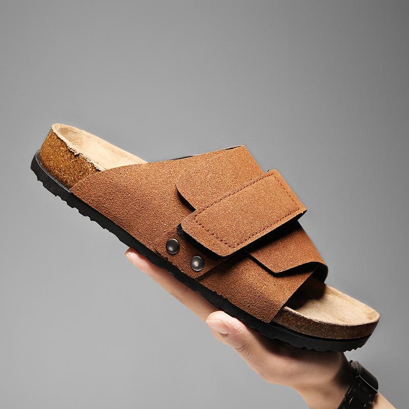 Classic Fashion Purple Mules for Men Women Outdoor Non-slip Beach Shoes Big Size 46 Summer Slippers Casual Men Pantuflas Hombre