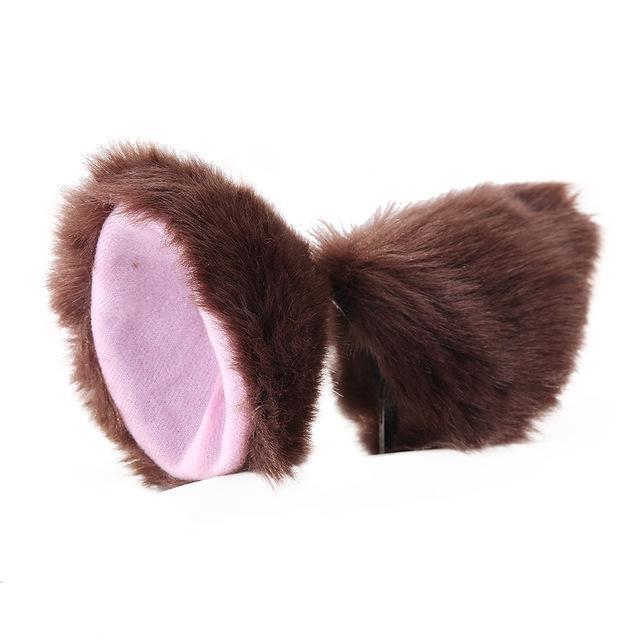 Clip In Neko Ears Ddlg Kitten Cosplay Pet Play