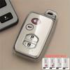 1 Pcs Soft Tpu Car Key Case, Fit For Toyota Aqua Rav4 Land Cruiser Camry Prado Corolla Prius 2013 2014 Keyless Auto Accessories