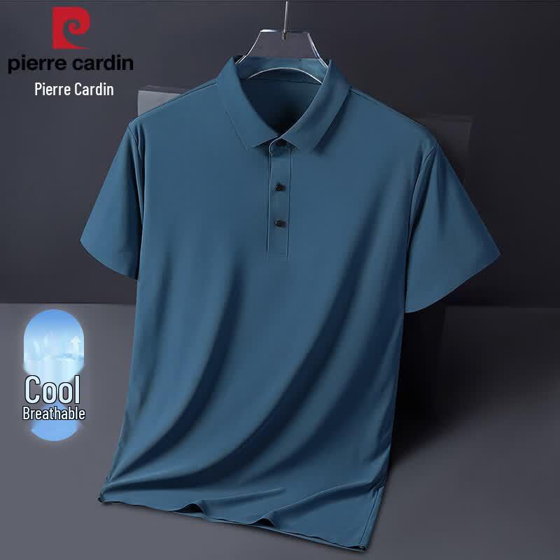 

Pierre Cardin Men s Ice Silk Cooling Polo Shirt 4XL