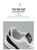 Men's Summer Breathable White Trendy Korean-Style Thick-Soled Casual Sports Shoes