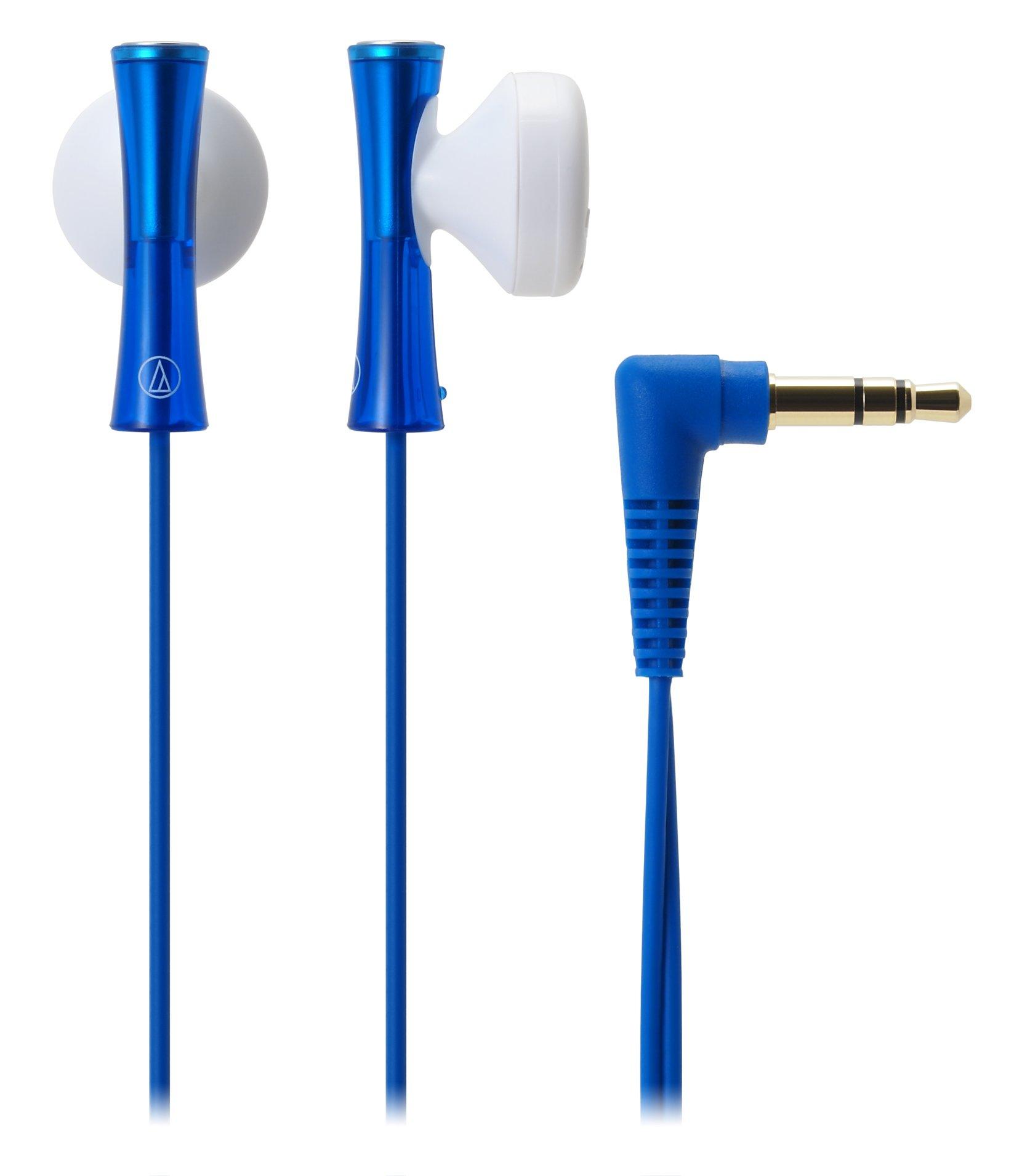

JUICY Inner Ear Blue BL Audio-Technica Earphones, Type, ATH-J100 синий