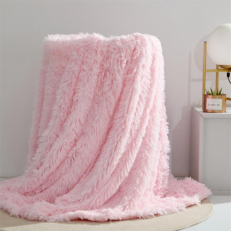 Decorative Extra Soft Fuzzy Faux Throw Blanket Reversible Long Hair Shaggy,Fluffy Cozy Plush Comfy Microfiber Fleece Blankets for Couch Sofa Bedroom