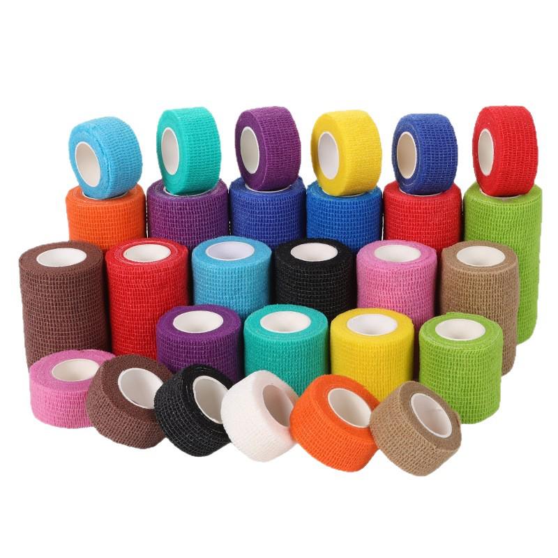 Elastic Sports Bandage: Non-Woven, Self-Adhesive Support for Wrist and Finger Protection
