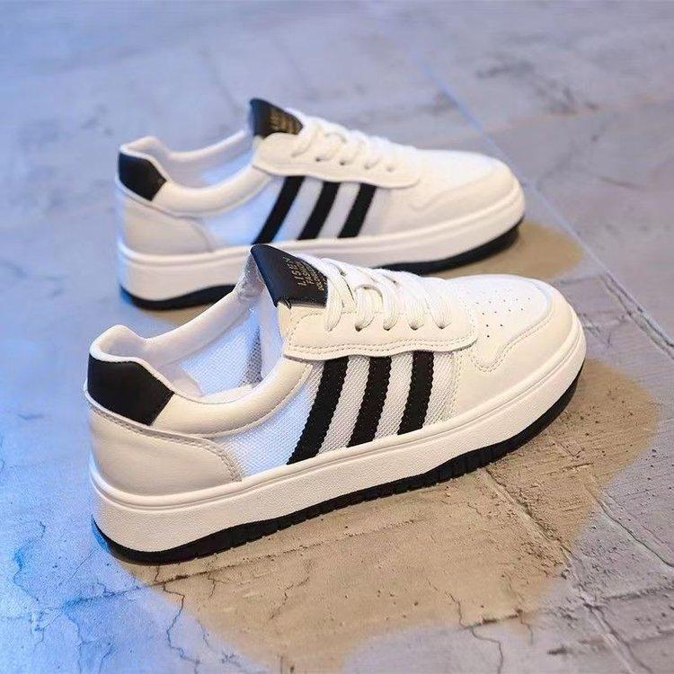 

Кожаные маленькие белые туфли женские новые осенние кеды сетчатые спортивные повседневные универсальные женские туфли кеды кожаные туфли 40