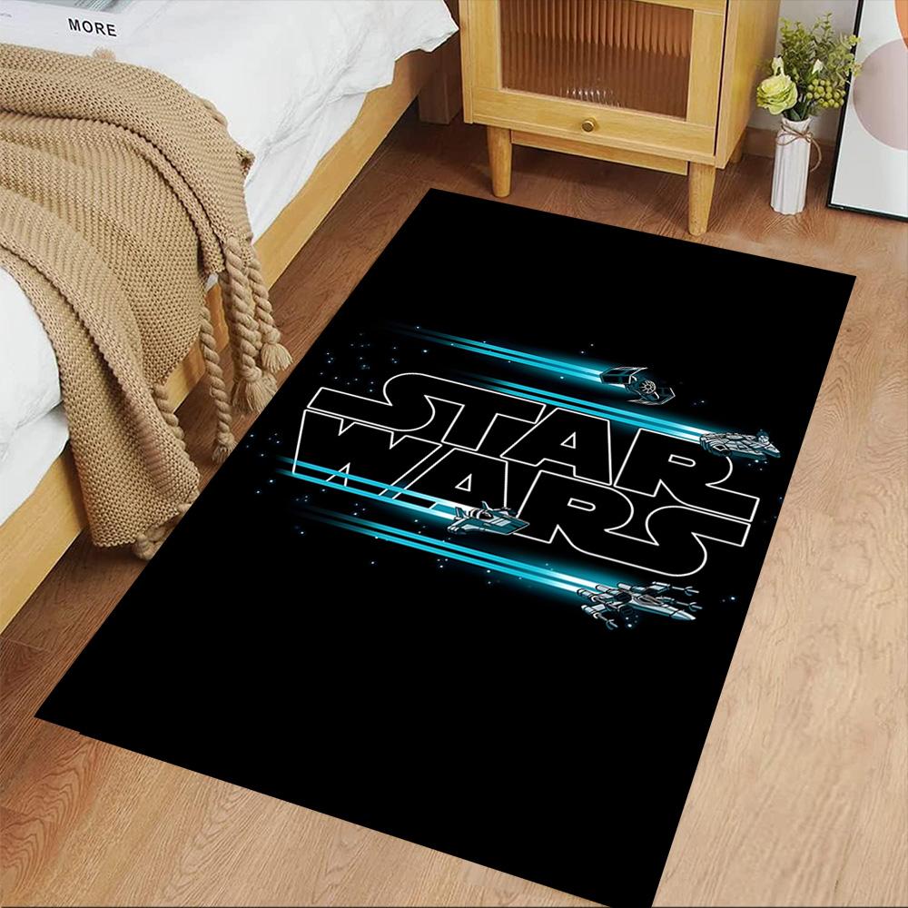 Star Wars Floor Rug Office Rug Perfect for Outdoor Bedrooms Foyer Dining Room Anti-slip Rug Decorate Offices Gift for Festivals