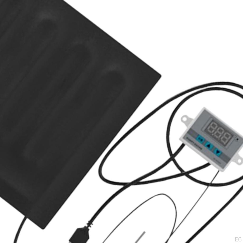 Digital Thermostat Controlled Heating Pad for Reptiles, Ideal Geckos and Frogs