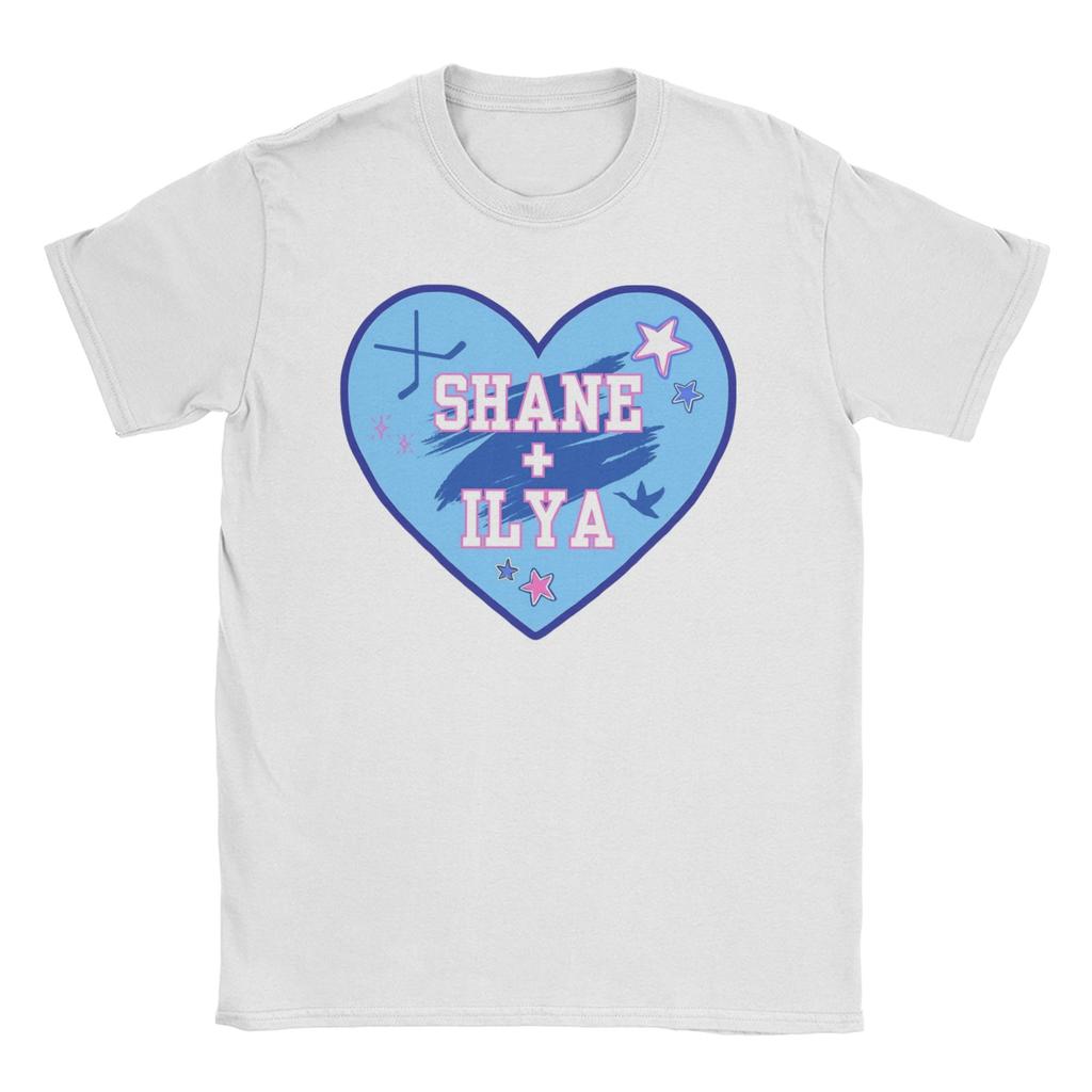 Heated Rivalry Hockey TShirt Men Womens Pure Cotton T Shirt But Daddy I Love Them Both Short Sleeve Tees Gift Idea Clothes