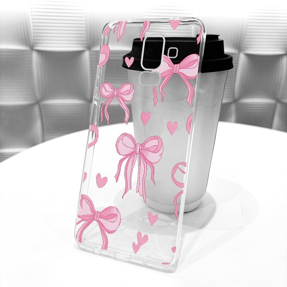 Clear Cover For Samsung J8 2018 Case SM-J810G Cute Cat Fashion Butterfly Funny 2D Painted Casing For Samsung Galaxy J8 2018