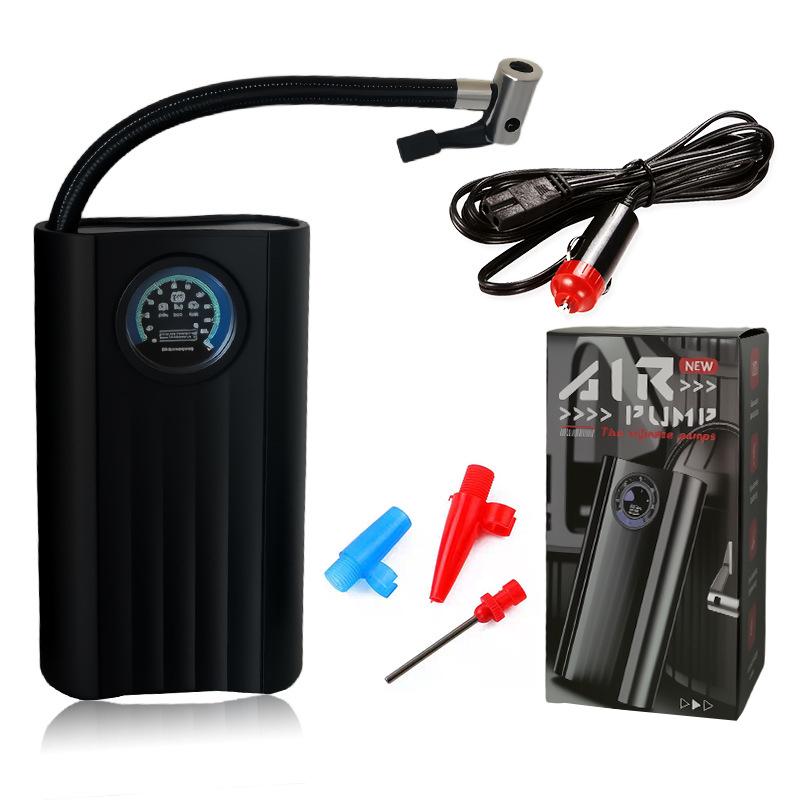 Rechargeable Compact Air Compressor 150PSI Portable Tire Inflator for Car Bike Kayaks Inflatable Beds Beach Camping Trips